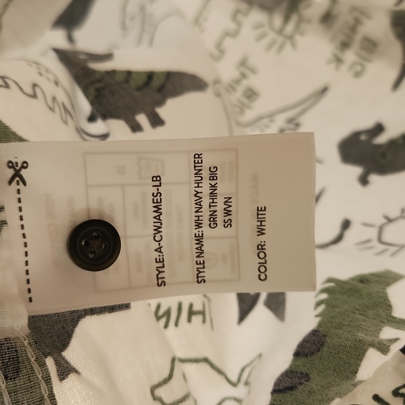 NWOT ❗️ Craft flow boys dinosaurs think big shirt size 6 - Picture 10 of 11